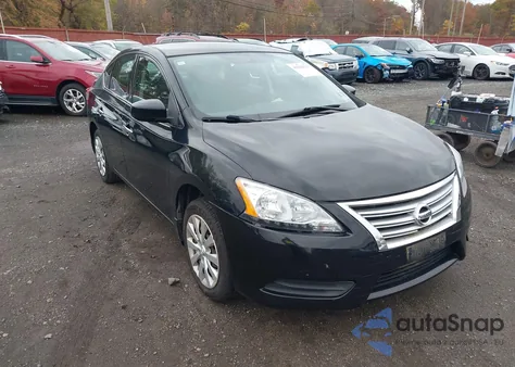 2015 Nissan Sentra Sv from USA, damaged, VIN 3N1AB7AP4FL633442